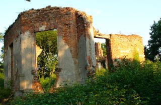 Ruiny Palacu w Górze fot. Mariusz Kraszewski