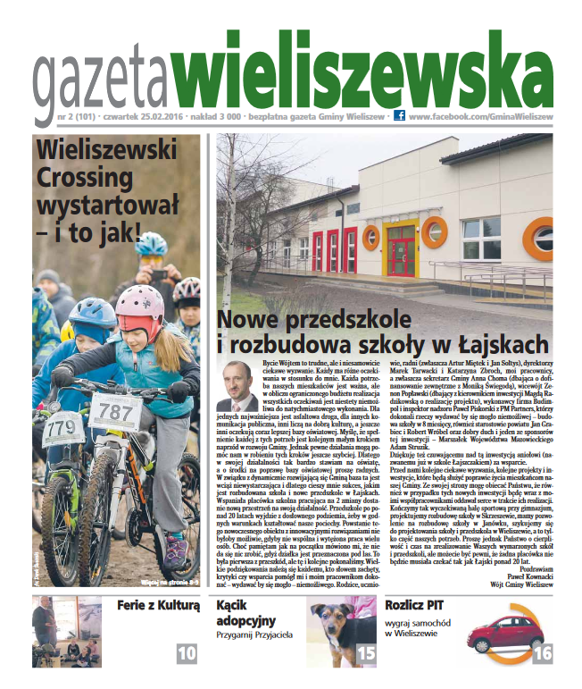 Czwartek, 25.02.2016r. (numer 101)