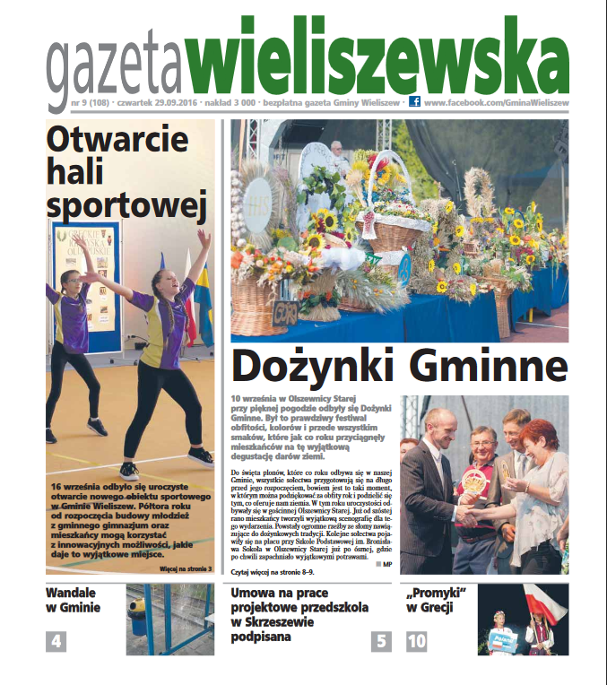 Czwartek 29.09.2016r. (numer 108)