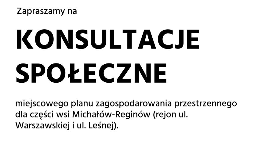 Konsultacje społeczne