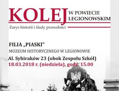 Kolej w powiecie legionowskim - prelekcja dr. Mirosława Pakuły