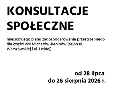 Konsultacje społeczne