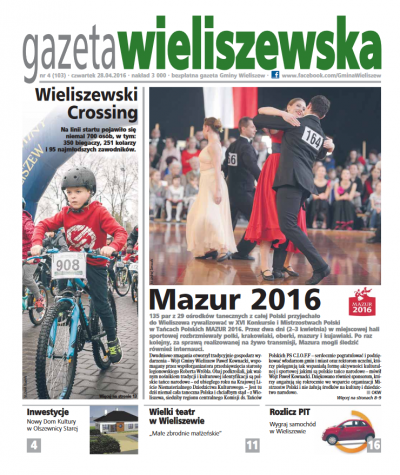  Czwartek, 28.04.2016r. numer 103)