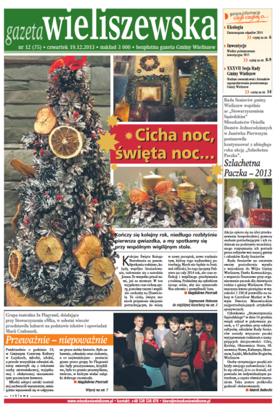 Czwartek, 10.12.2013r. (numer 75)