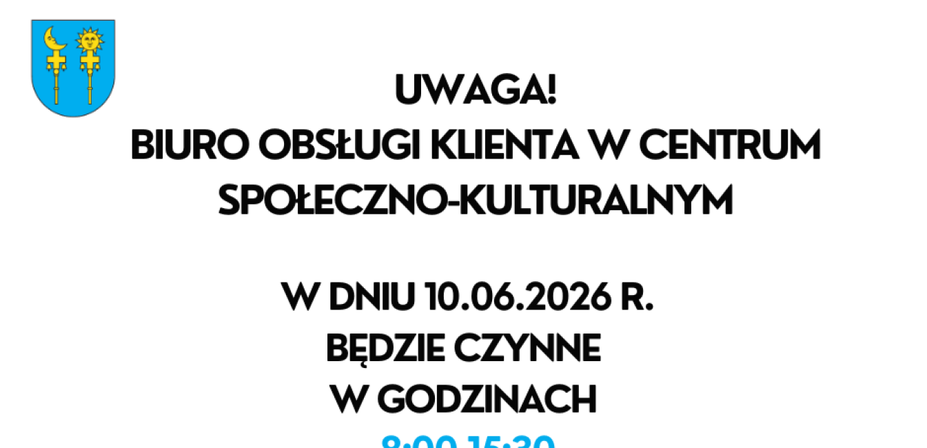 Zmiana godzin BOK