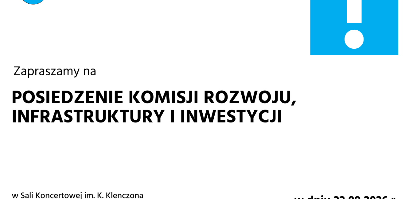 Komisja Rozwoju, Infrastruktury i Inwestycji